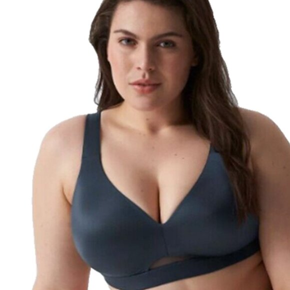 Cacique Womens Bra 44C Black Comfort Bliss Lightly Lined No Wire  Lane Bryant - Picture 3 of 10